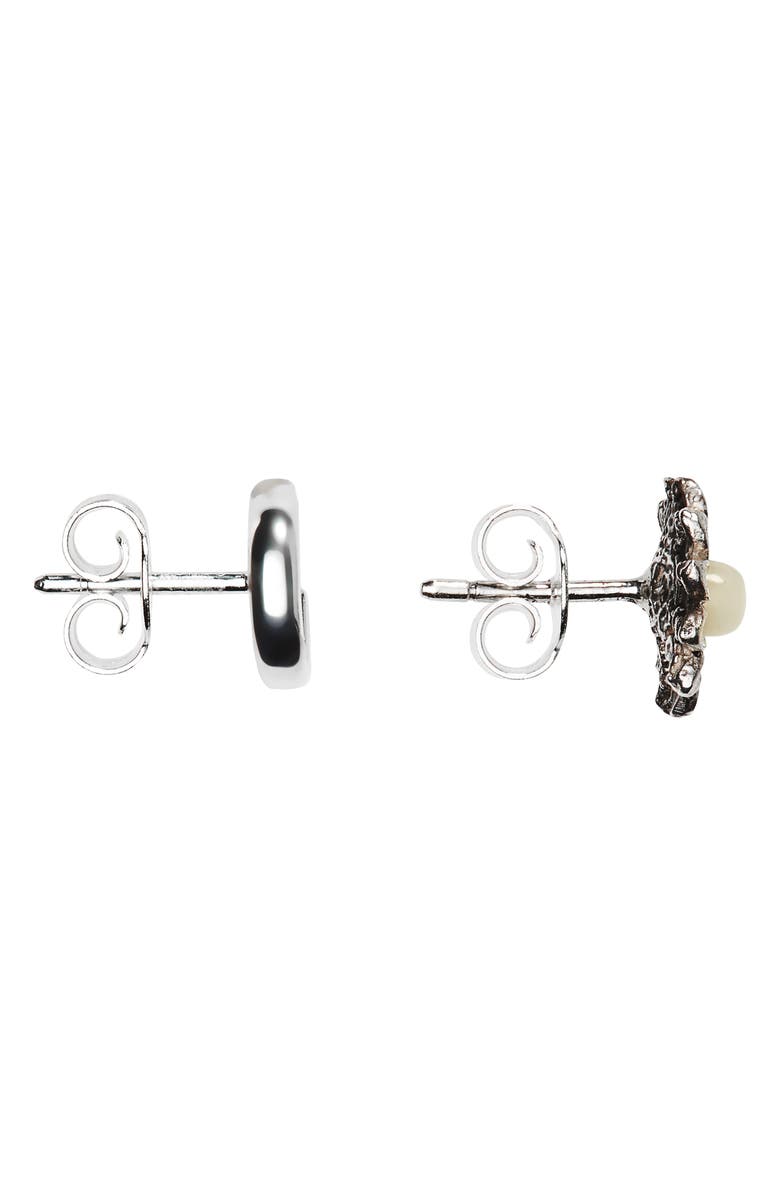 Gucci GG Mismatched Stud Earrings, Alternate, color,