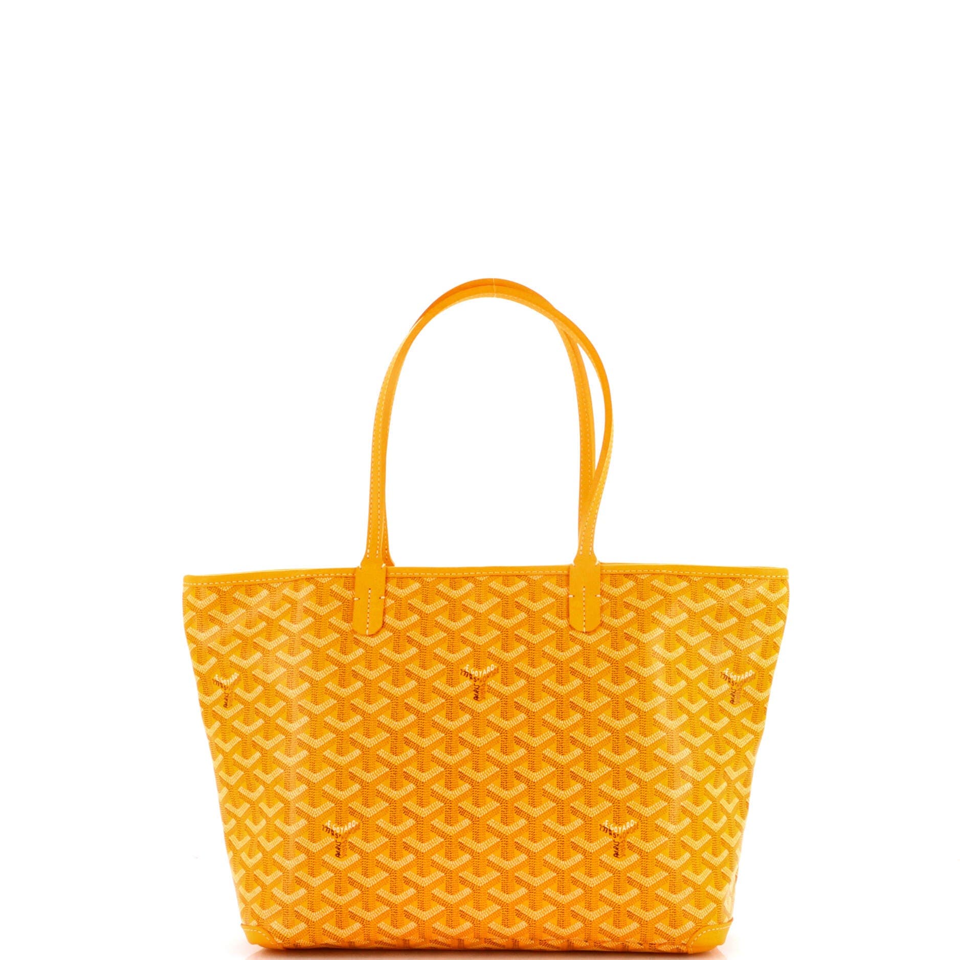Pre-Owned Goyard Artois Tote Coated Canvas PM, Alternate, color, Yellow