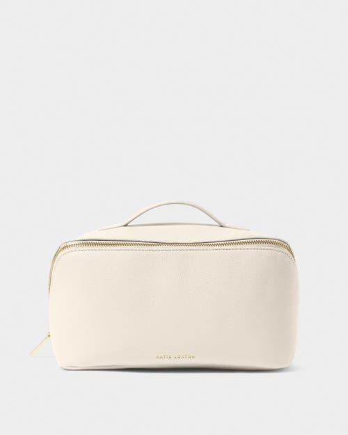 Katie Loxton Large Makeup And Toiletry Bag In White