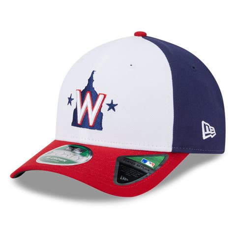 Men's New Era  White Washington Nationals Player Replica 9FORTY Adjustable Hat