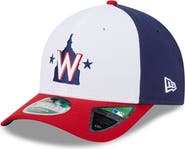 New Era Men's New Era White Washington Nationals Player Replica 9FORTY Adjustable Hat