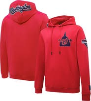 PRO STANDARD Men's Red Washington Nationals Pro Standard Logo Pullover Hoodie
