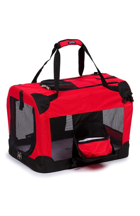 Folding Deluxe 360 Vista View Pet Carrier - Large