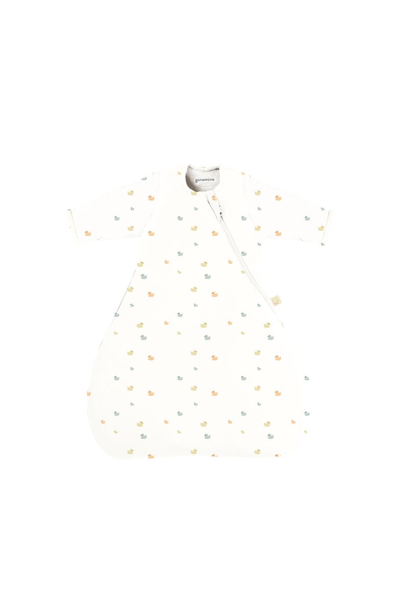 Long Sleeve Transitional Swaddle Sleep Bag, 0.5 TOG - Baby, Main, color, Ducks