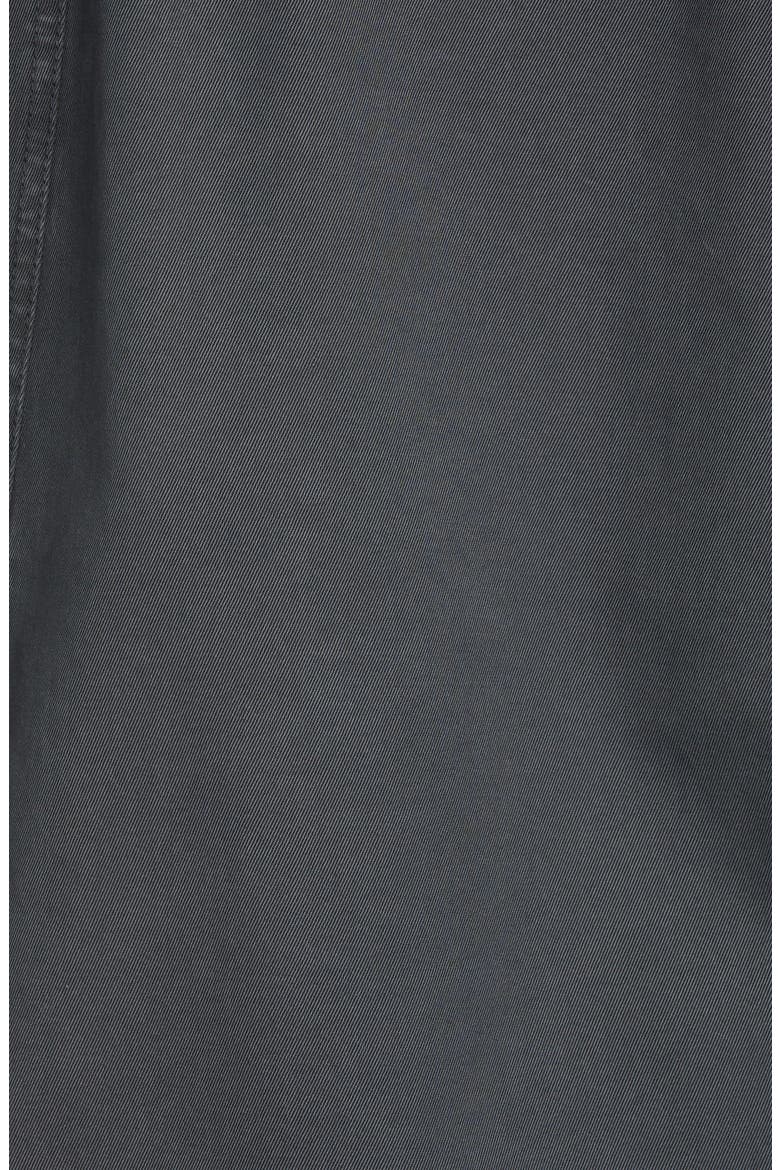 Garment Dyed Twill Oversize Cocoon Shirt, Alternate, color, STORM GREY