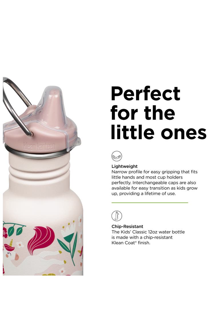 12oz Classic Kid's Sippy Bottle, Alternate, color, Leaping Unicorns