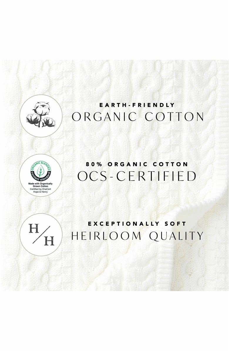 Hope & Henry Women's Fitted Cable Sweater Dress, Alternate, color, Blue