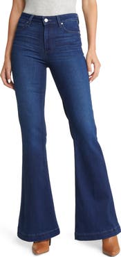 PAIGE Women's Genevieve High Waist Flare Jeans