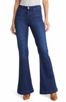 PAIGE Women's Genevieve High Waist Flare Jeans