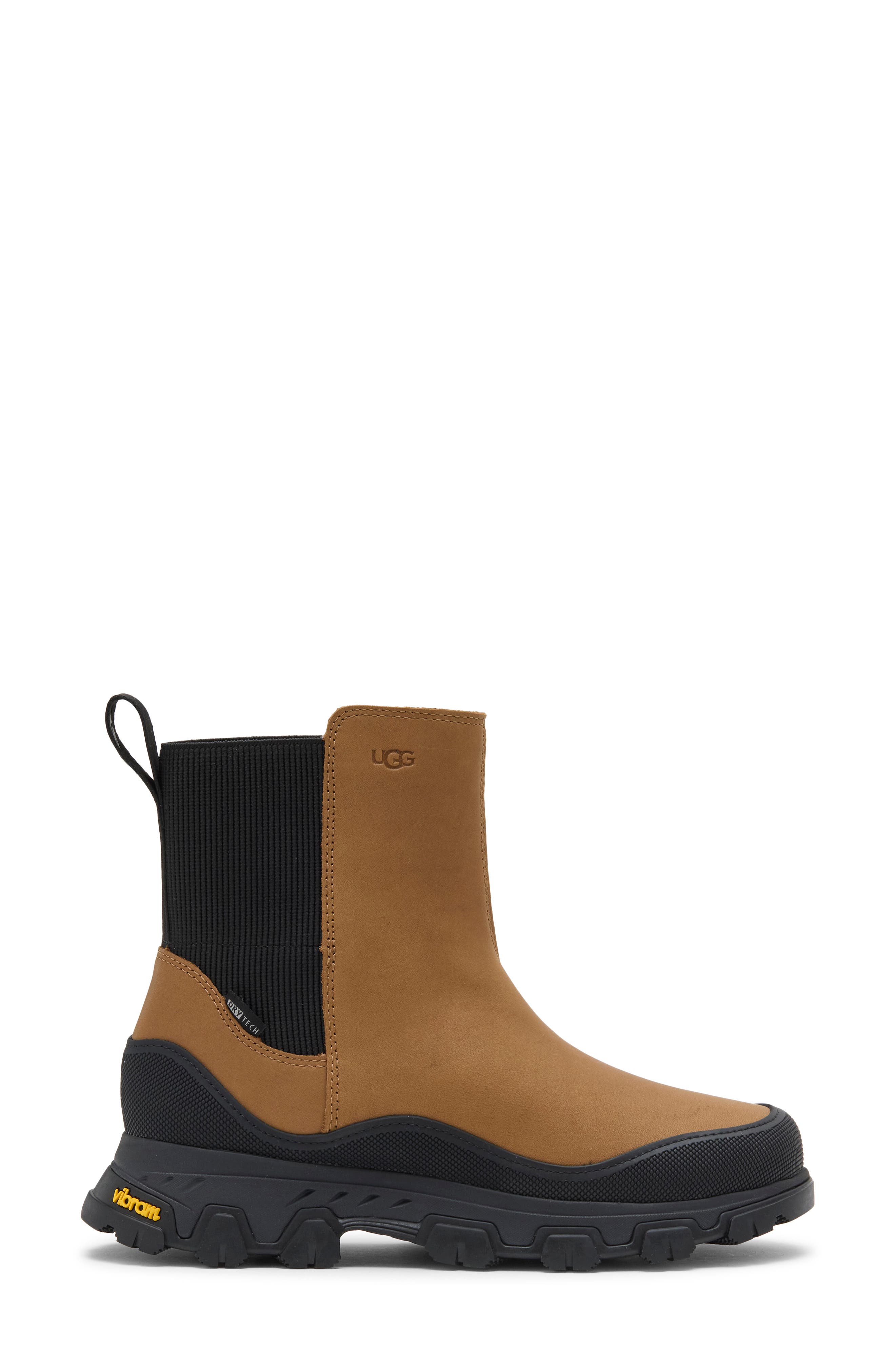 Metrotrek Leather Chelsea Boot, Alternate, color, CHESTNUT