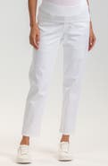 Pietro Brunelli Maternity Ankle Straight Leg Maternity Mom Jeans