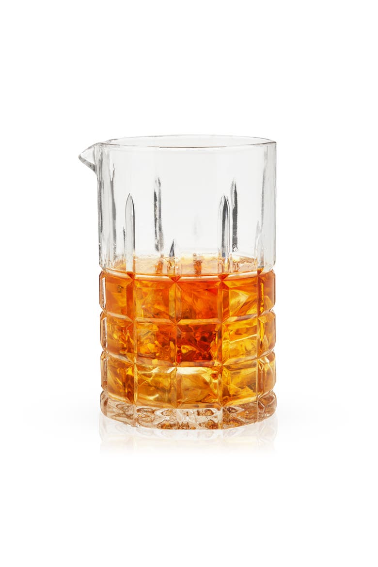 Highland Crystal Mixing Glass, Alternate, color, Clear