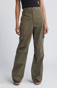 Good American Cotton Cargo Pants