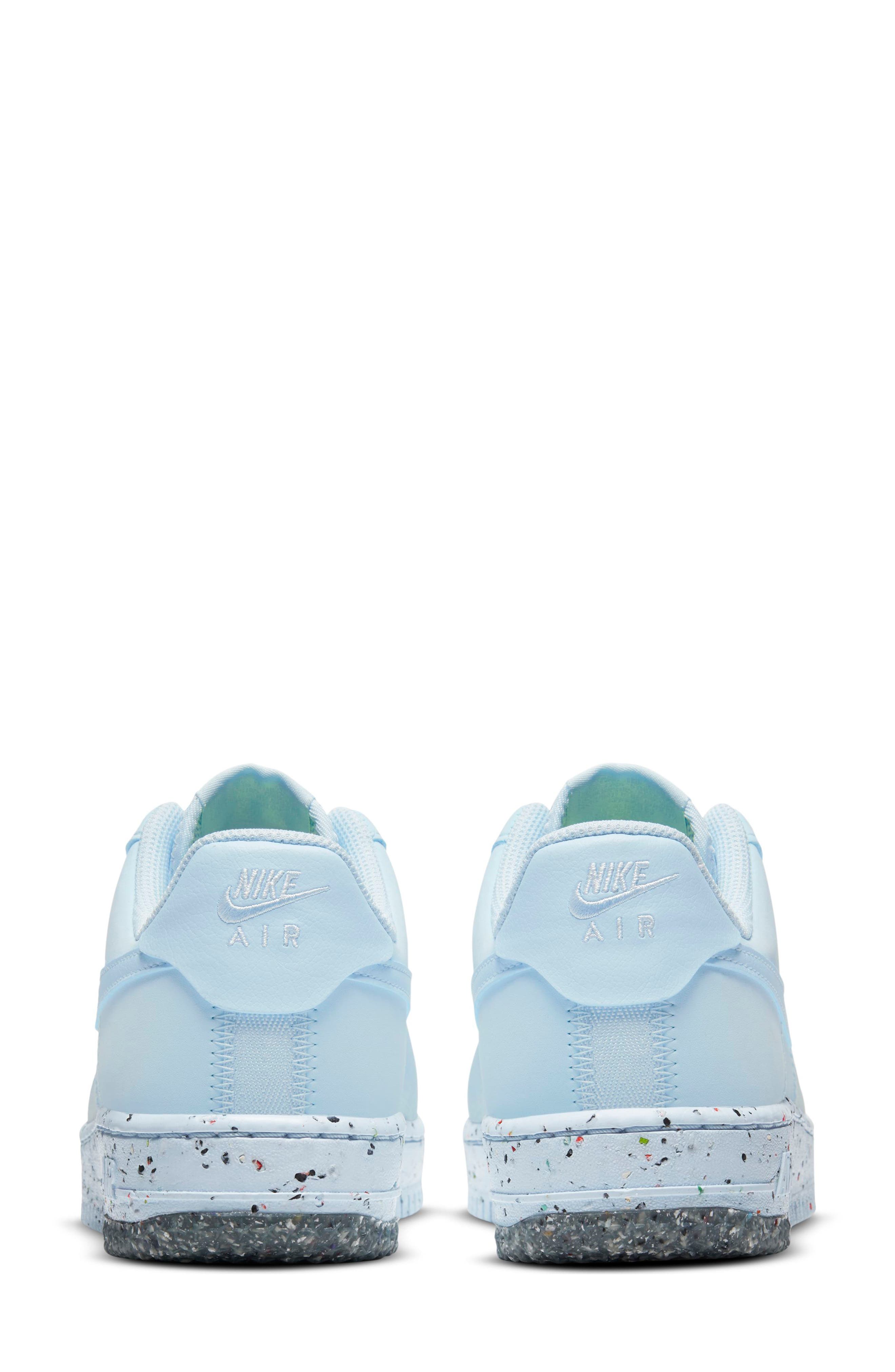 Air Force 1 Crater Sneaker, Alternate, color, CHAMBRAY BLUE/ CHAMBRAY BLUE