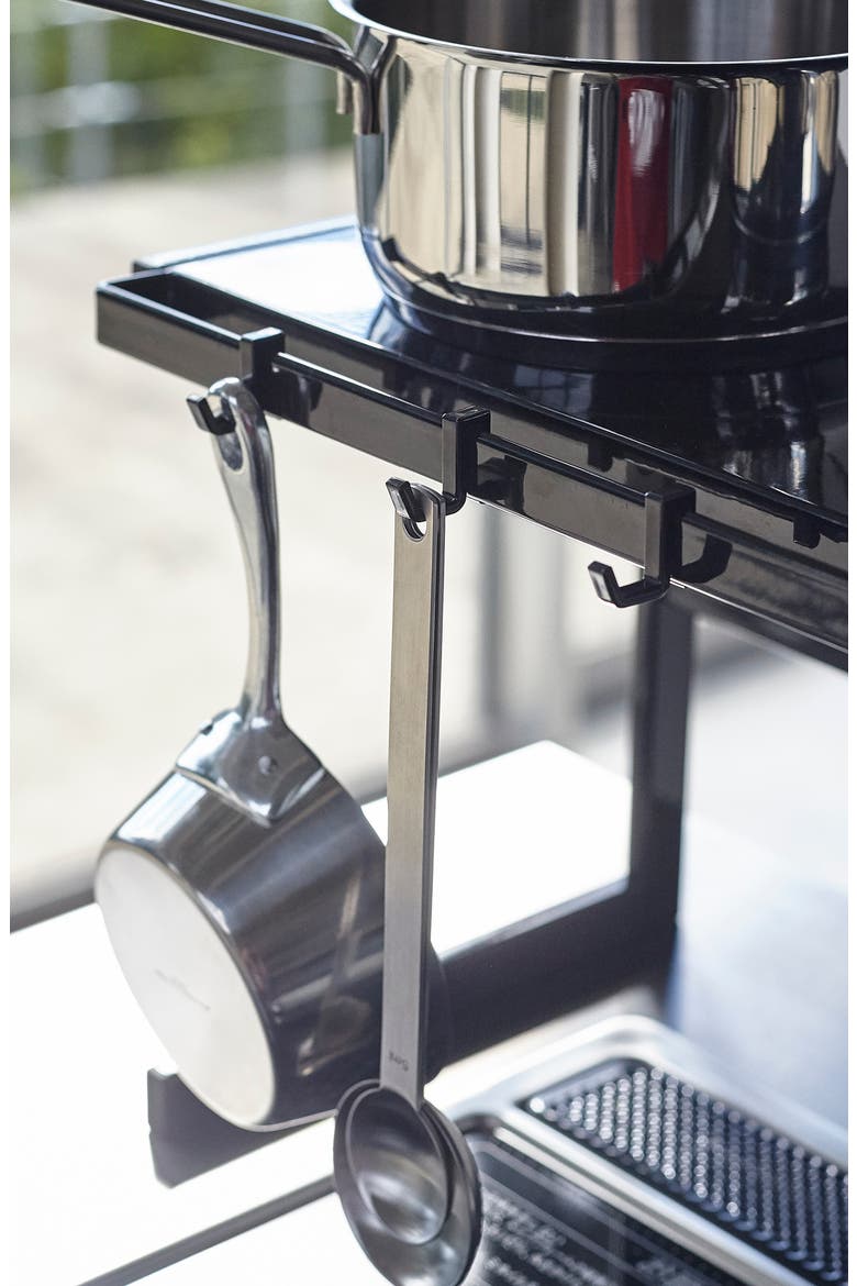 Expandable Countertop Shelf, Alternate, color, BLACK