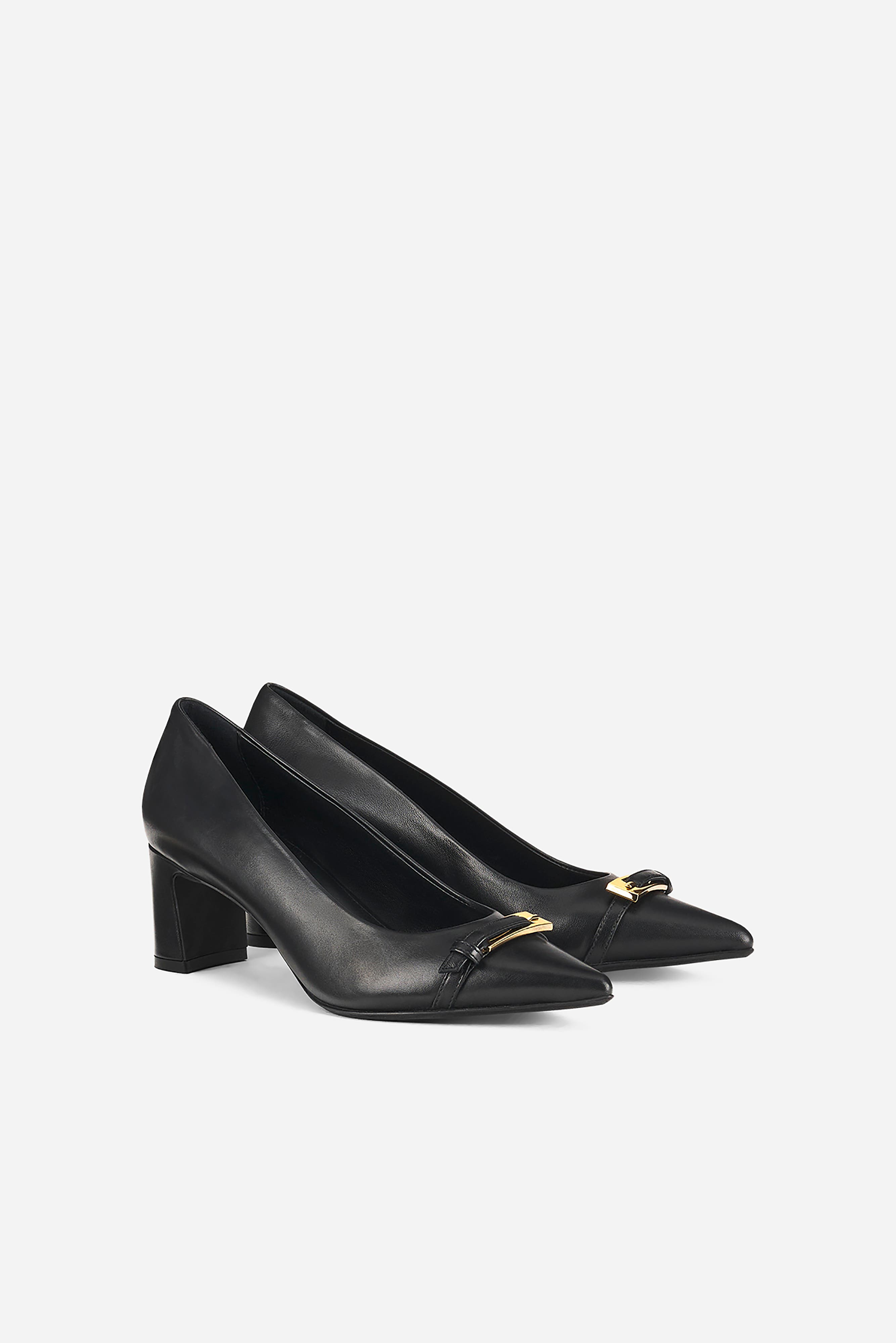 AGL Didi Cap Toe Pump, Alternate, color, Black