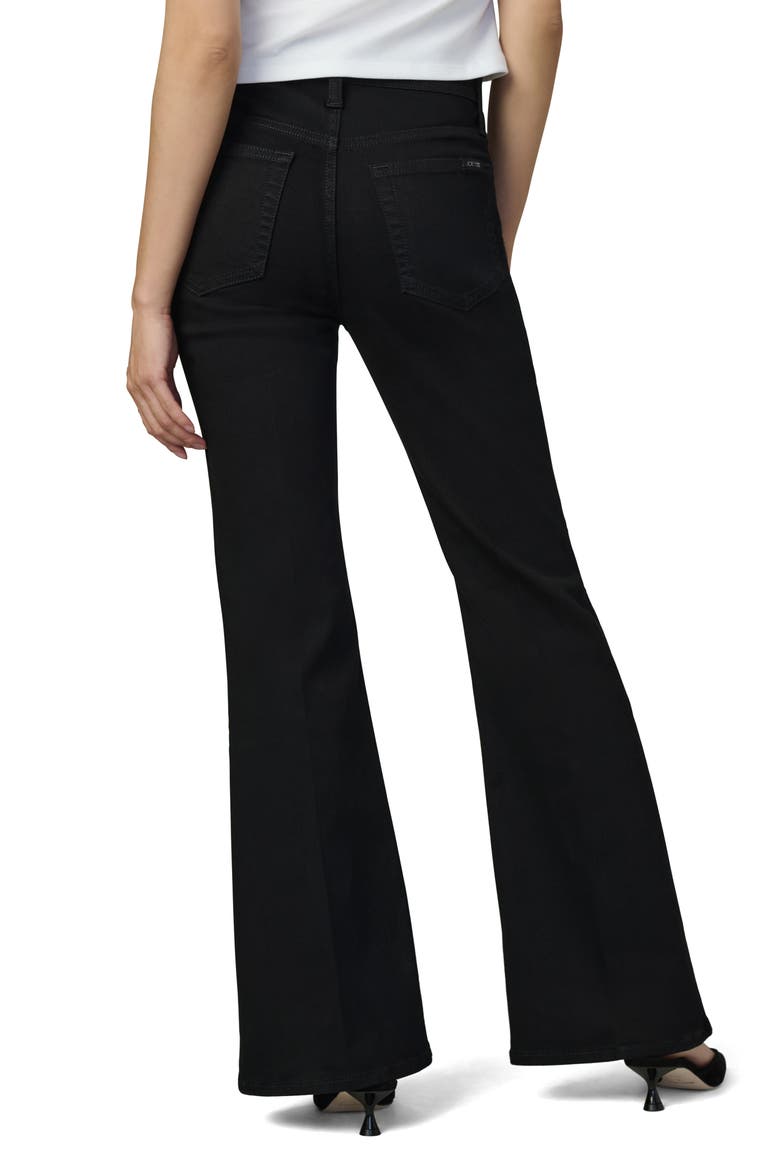 High Waist Flare Jeans, Alternate, color, PLUTO