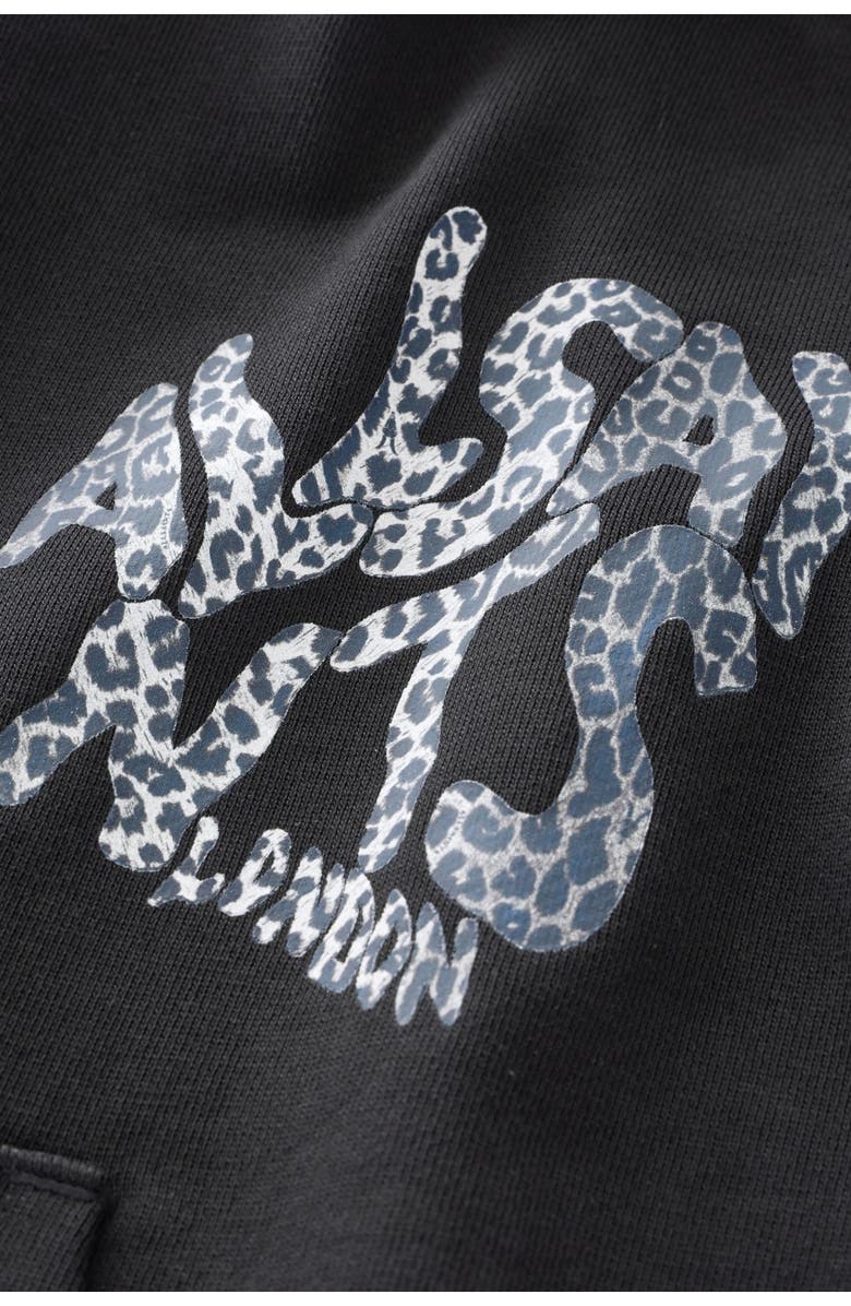 smALLSAINTS by ALLSAINTS Kids' Orlando Cotton Hoodie, Alternate, color, Black