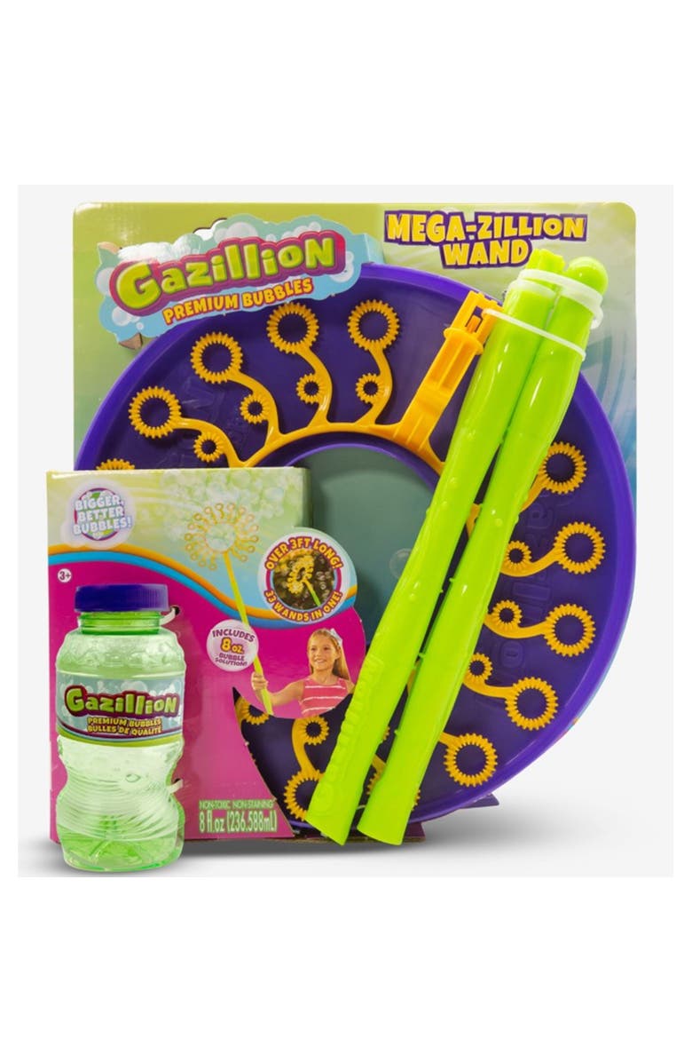 Gazillion Bubble Mega Zillion Wand, Alternate, color, Multicolored