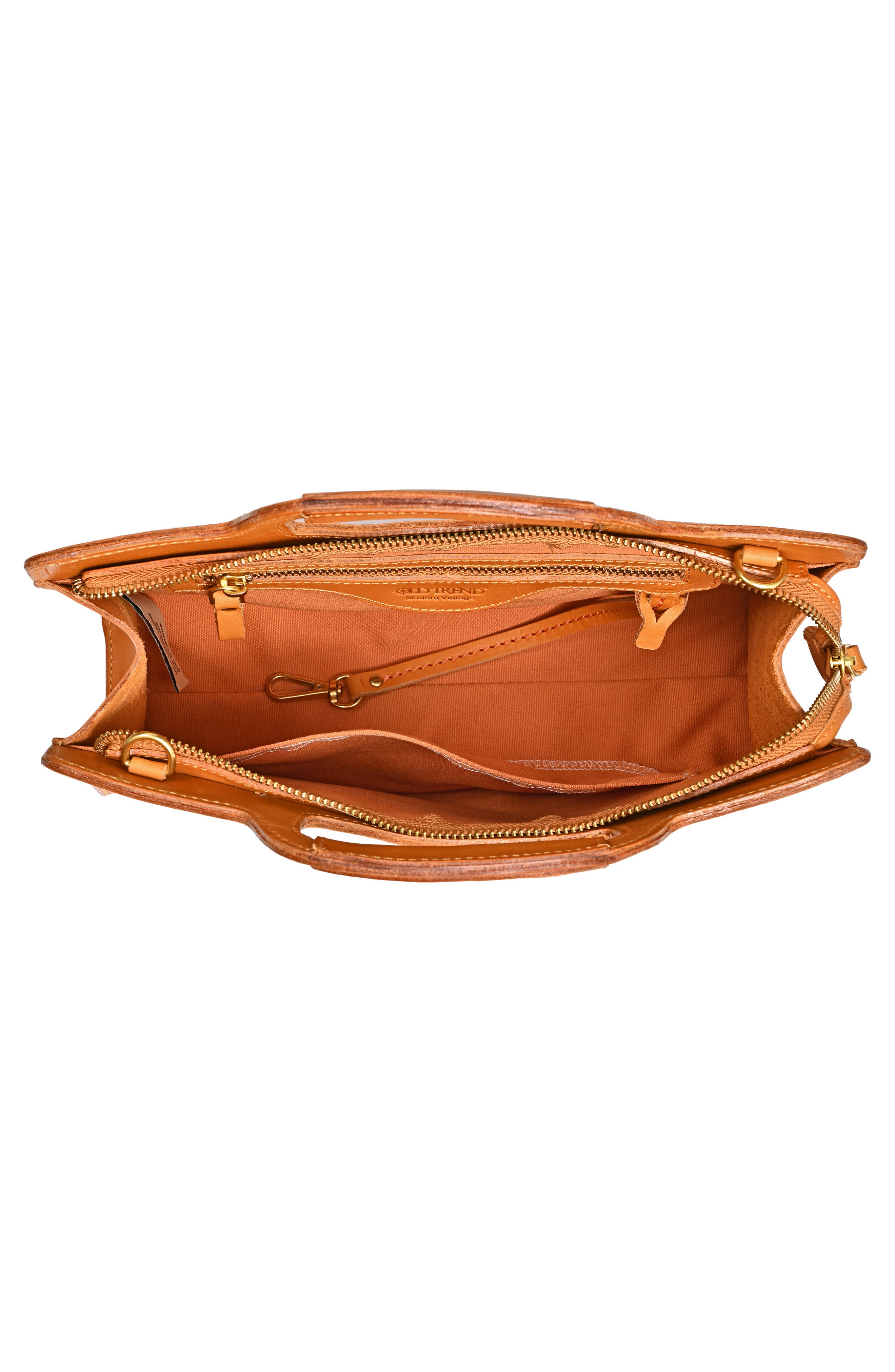 OLD TREND Sleek Creek Leather Crossbody Bag, Alternate, color, Chestnut