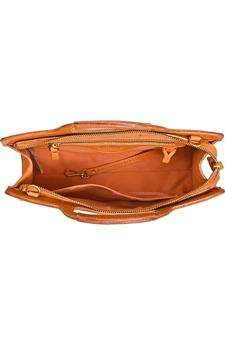 OLD TREND Sleek Creek Leather Crossbody Bag, Alternate, color, Chestnut