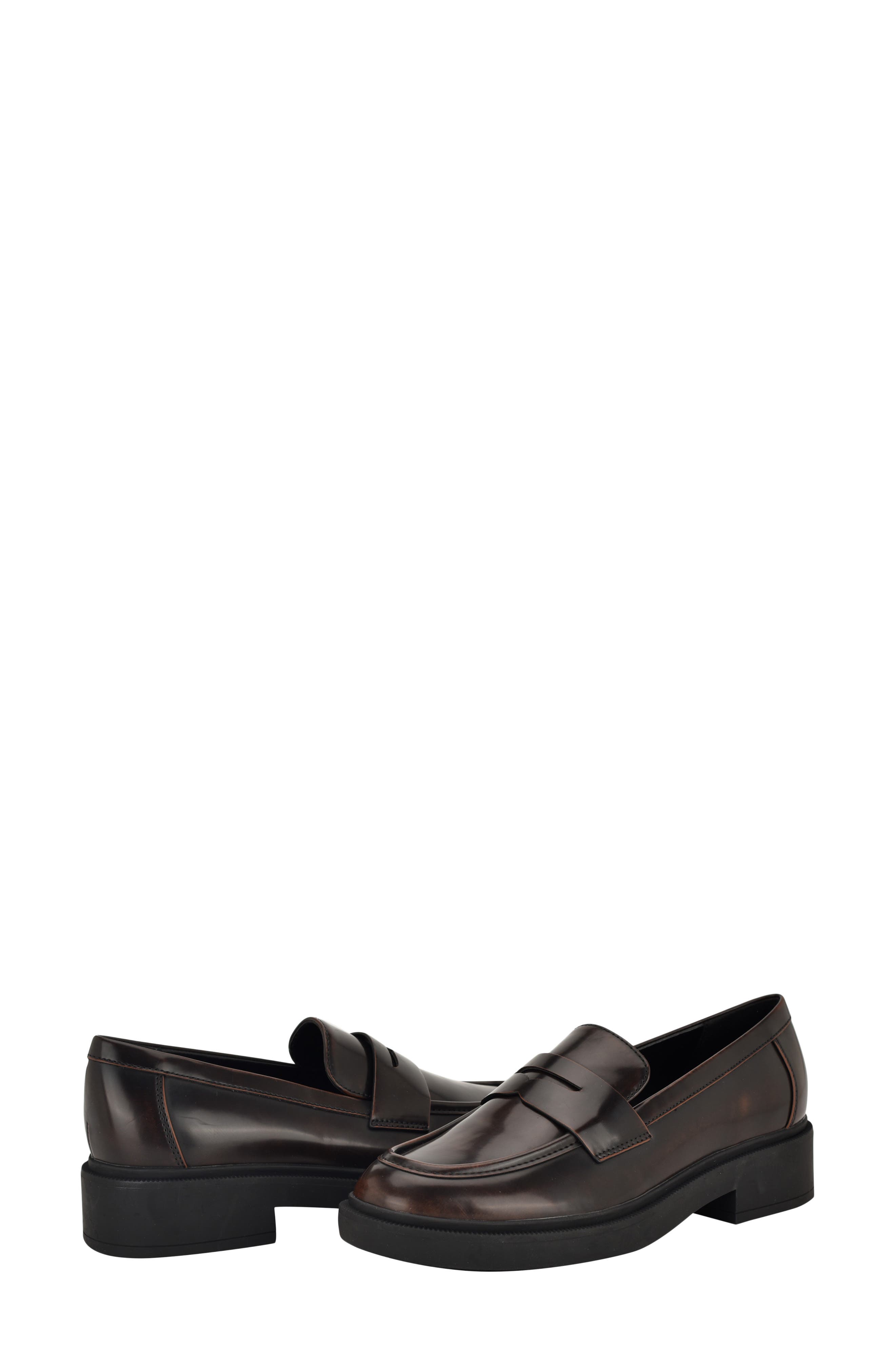 Otinya Penny Loafer, Alternate, color, BROWN