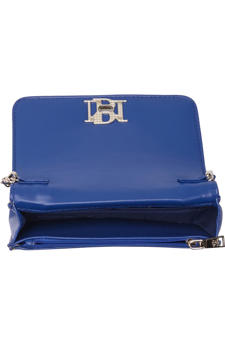 Badgley Mischka Collection Small Chevron Quilted Crossbody Bag, Alternate, color,