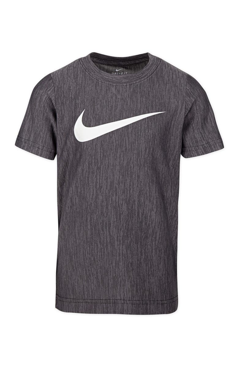 Nike Swoosh Print Short Sleeve T-Shirt, Main, color, 
