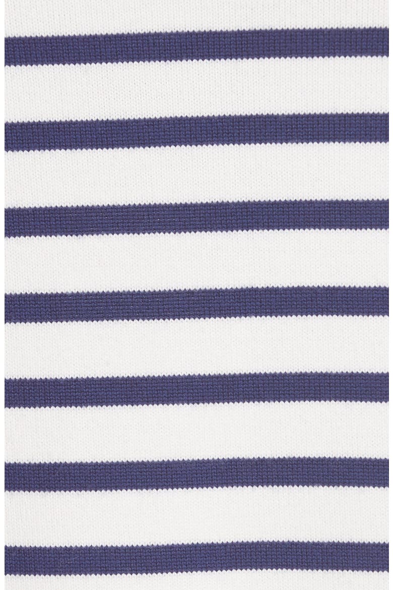 Jason Wu Mixed Stripe Merino Wool Sweater Dress, Alternate, color, STAR WHITE/MIDNIGHT