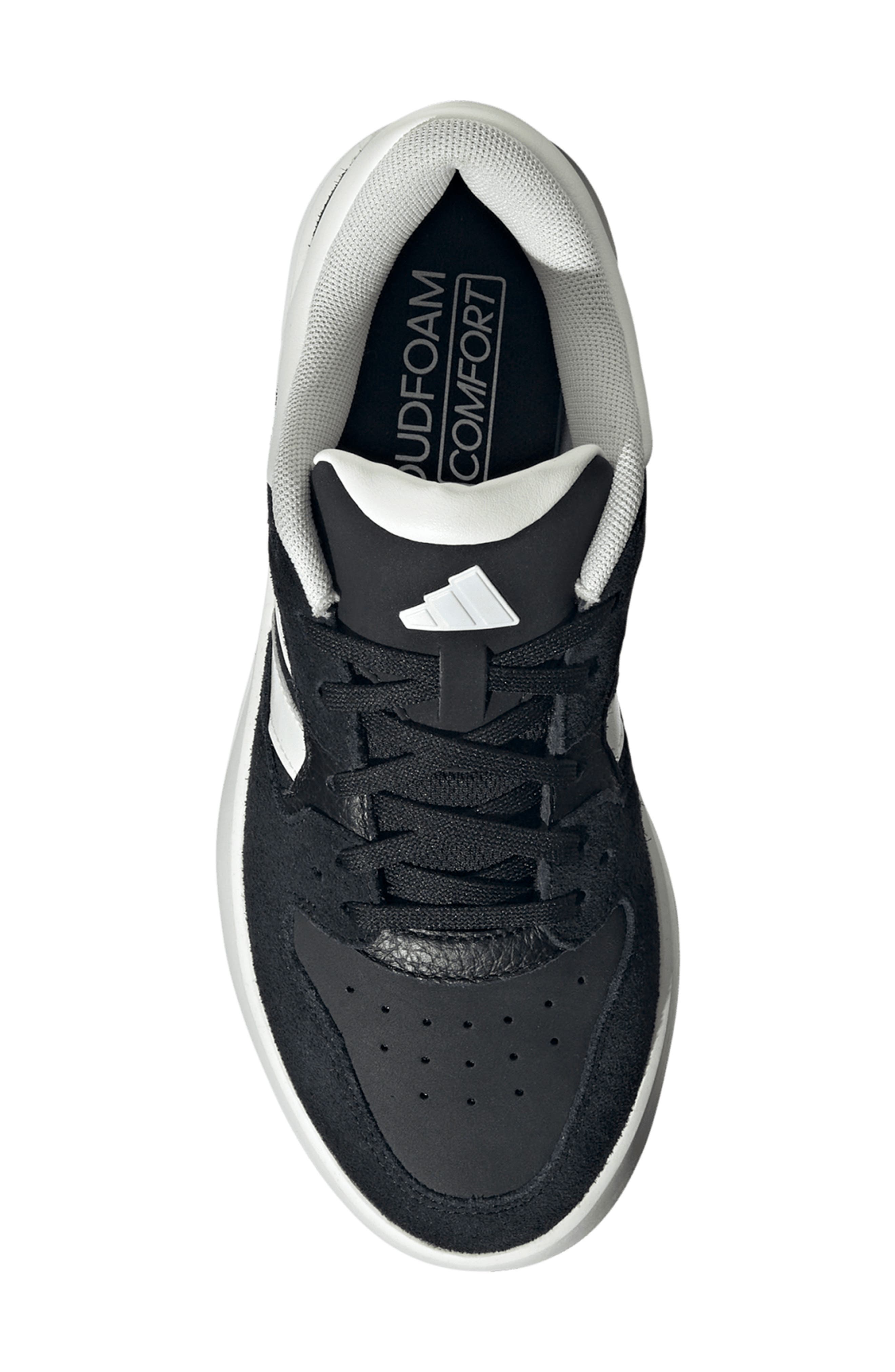 adidas Court 24 Sneaker, Alternate, color, Core Black/ Off White/ Carbon