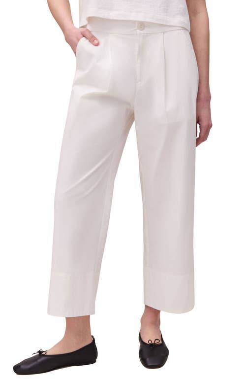 Richer Poorer Cotton Poplin Street Pant in Coconut Milk at Nordstrom, Size X-Small