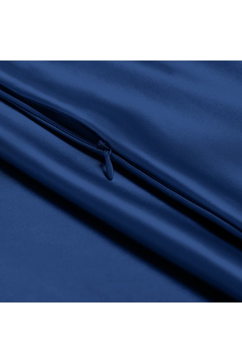 19 Momme 100% Mulberry Silk Pillowcase, Body Size, Alternate, color, Dark Blue