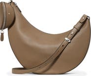 Kate Spade New York large duo pebbled leather crossbody bag