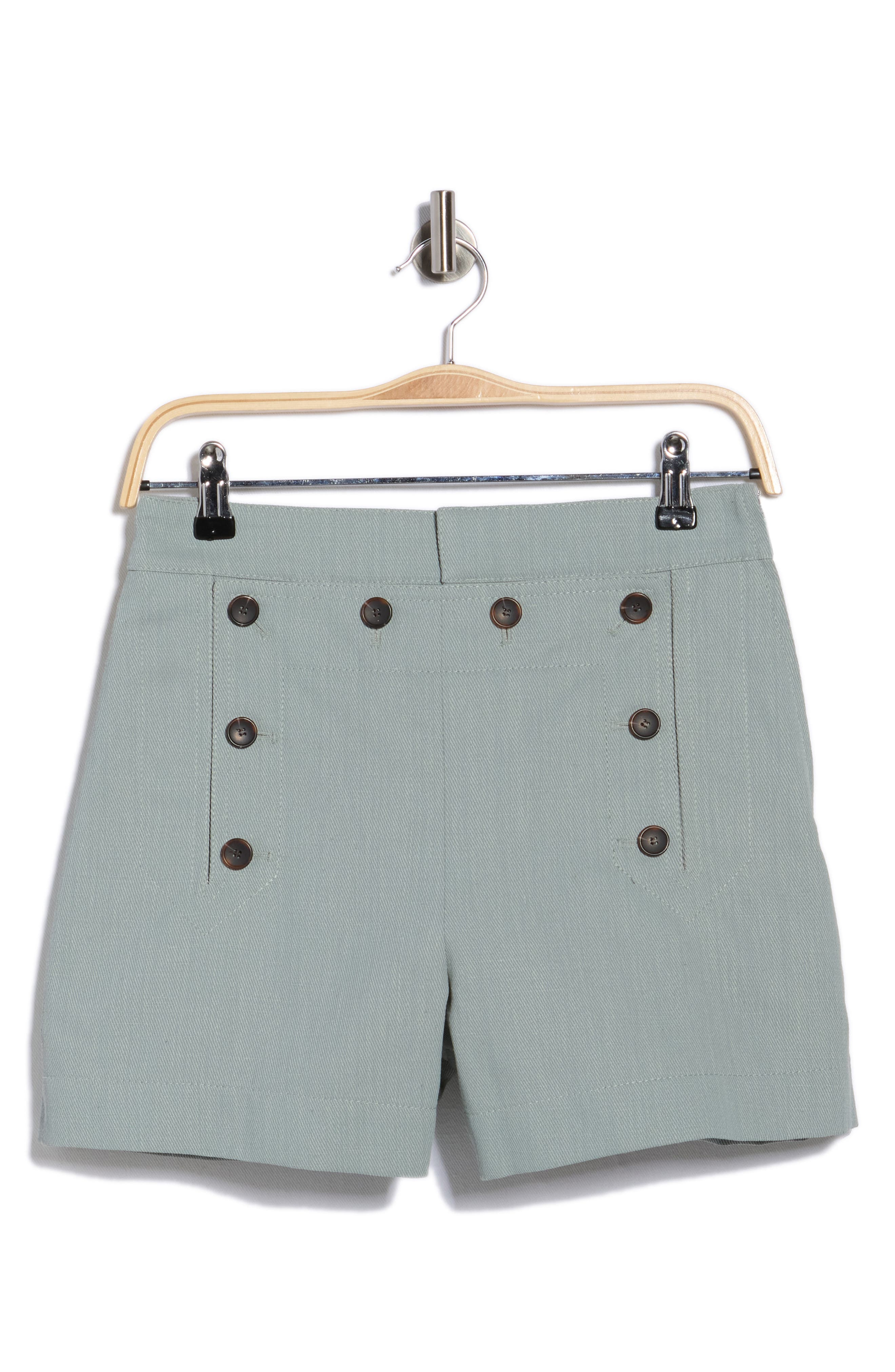 A.L.C. Lucas Cotton & Linen Shorts