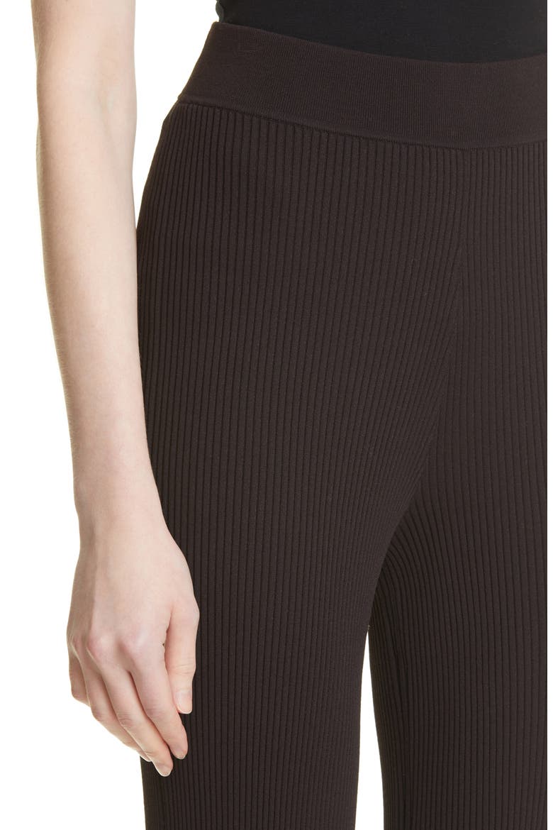 Logan Ribbed Pants, Alternate, color, GANACHE