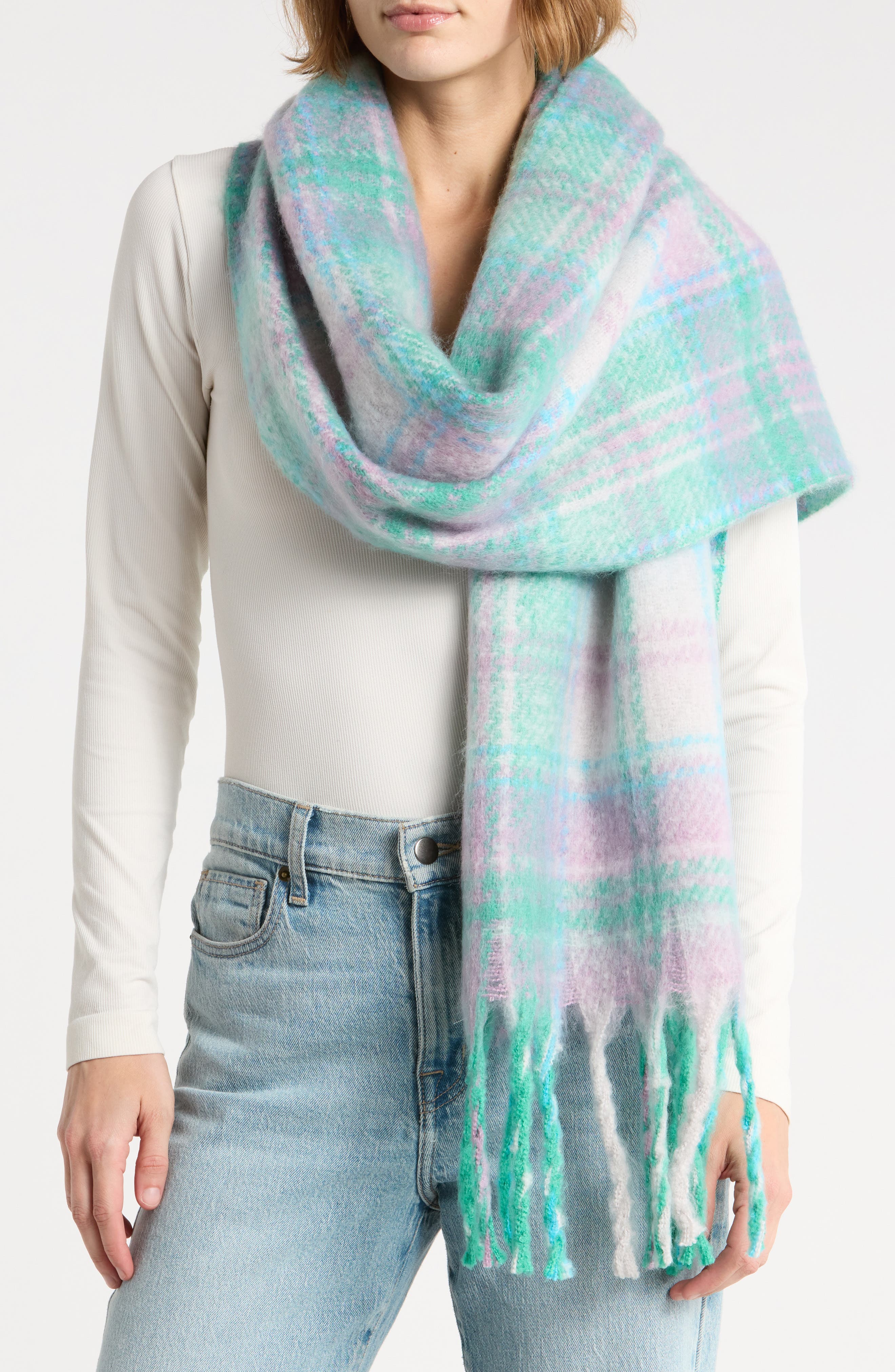 TURQUOISE PLAID
