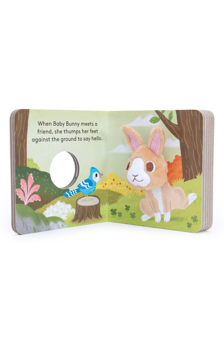 Chronicle Books 'Baby Bunny' Finger Puppet Board Book, Alternate, color, 