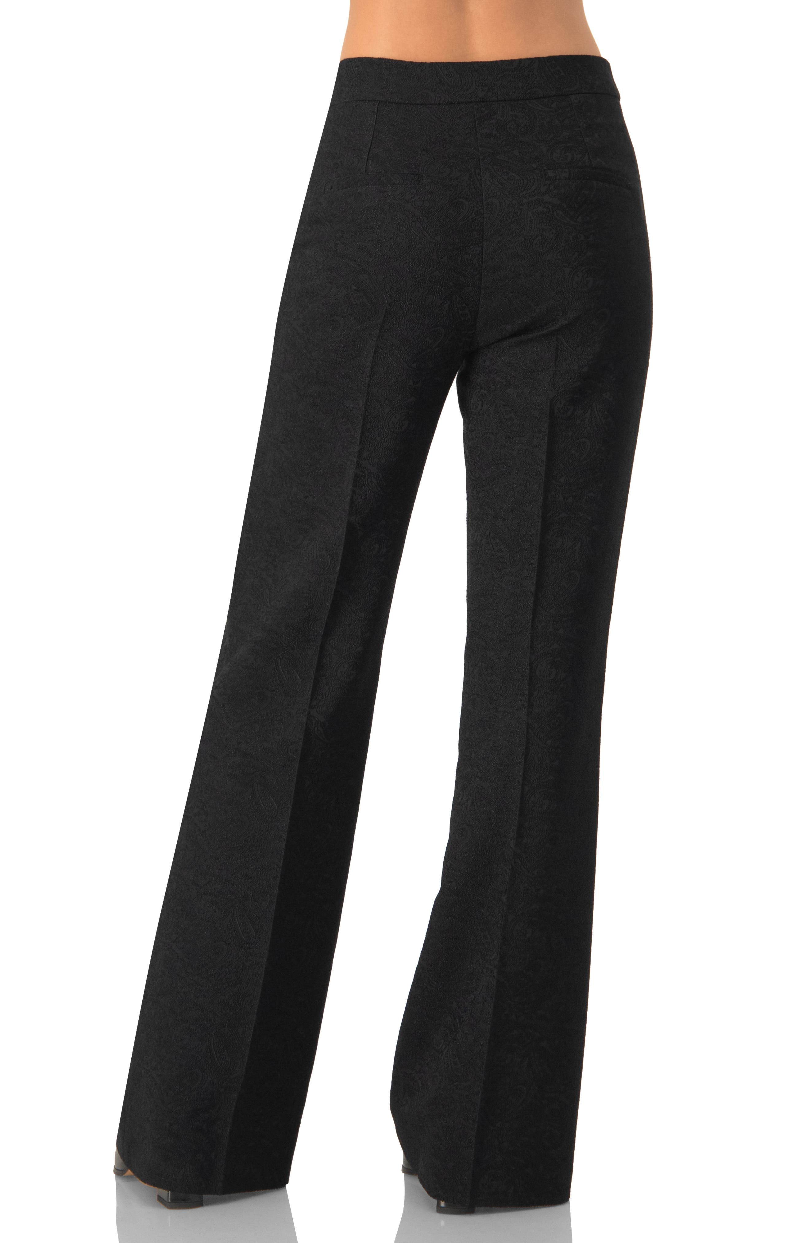 Straight-Leg Pants with Zipper - image 2