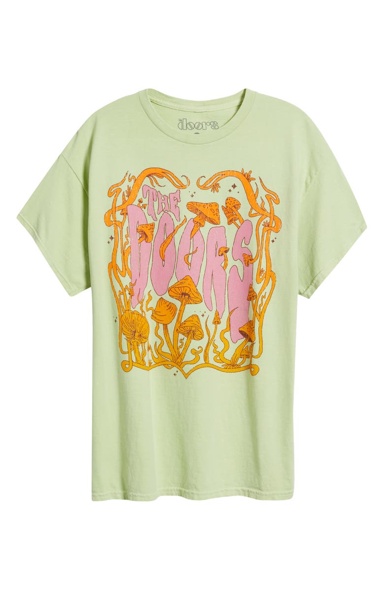 Merch Traffic The Doors Oversize Graphic T-Shirt, Alternate, color, Green