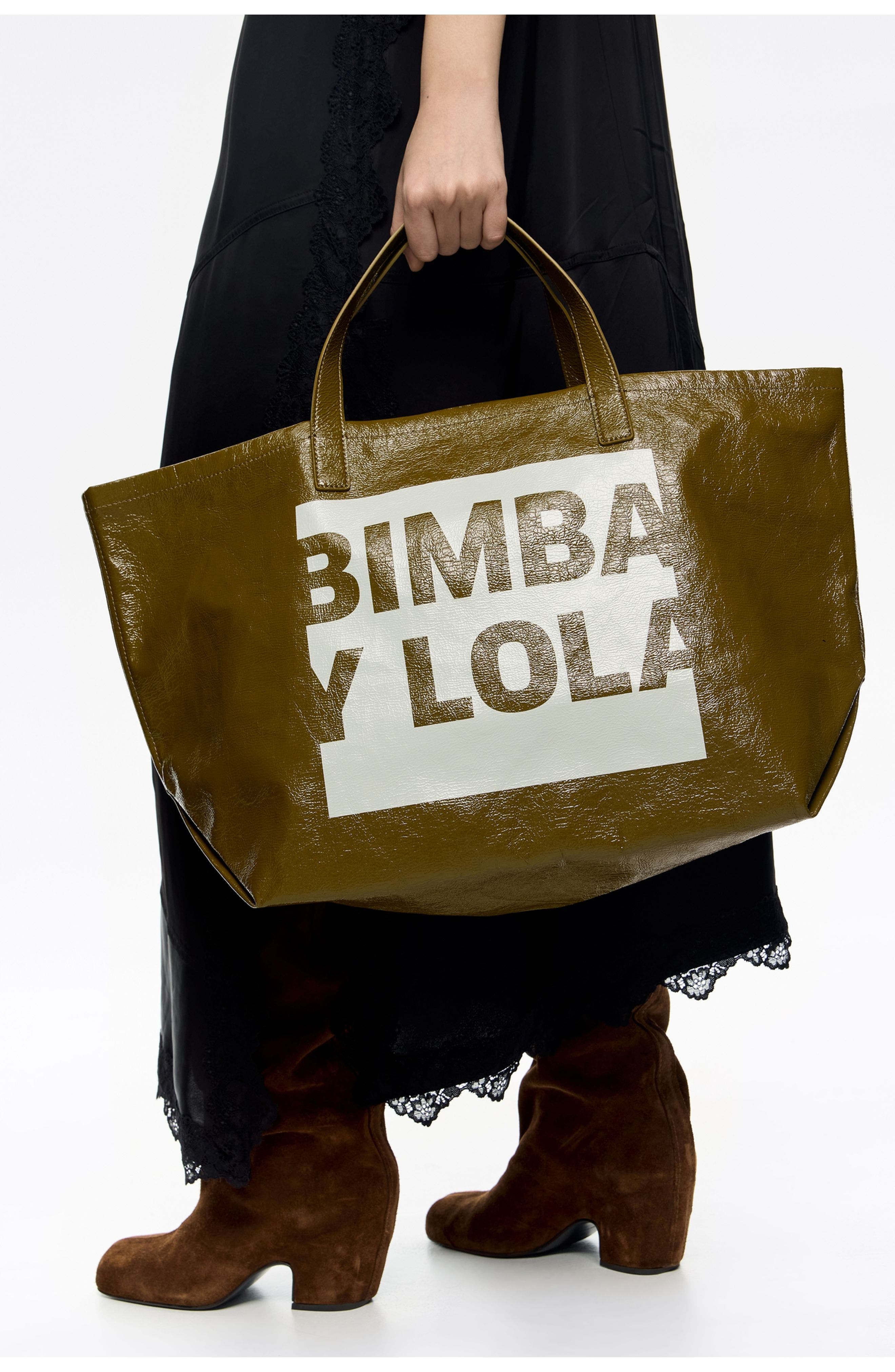 Big Shopper Bag, Alternate, color, KHAKI