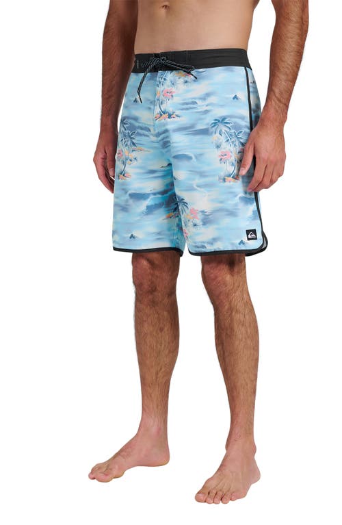 Quiksilver Surfsilk Tropical Board Shorts In Black