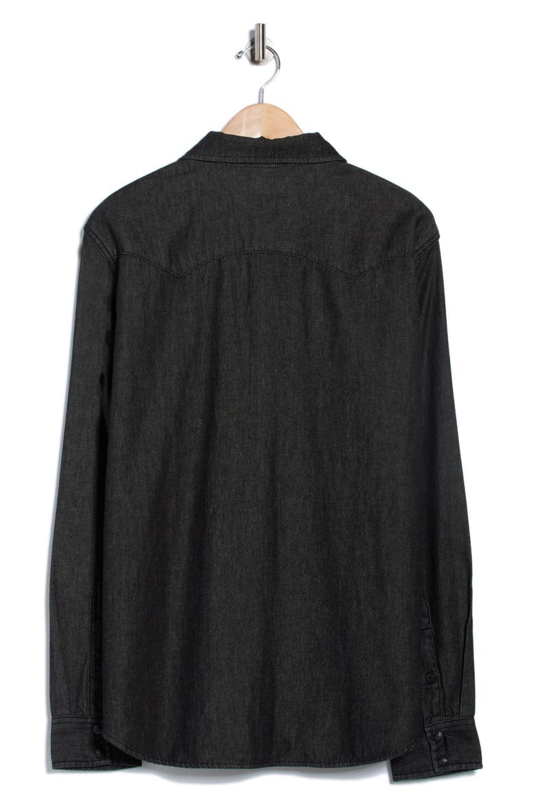 Western Shirt, Alternate, color, GRANVILLE BLACK