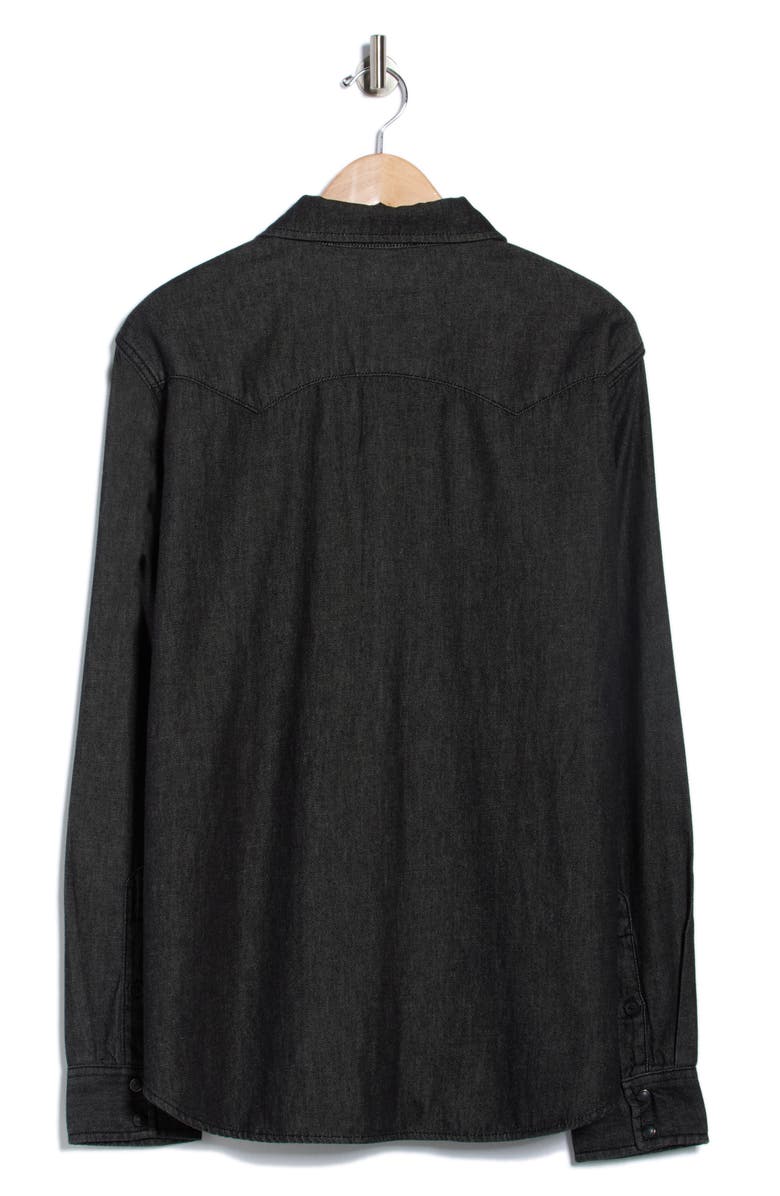 Lucky Brand Western Shirt, Alternate, color, Granville Black