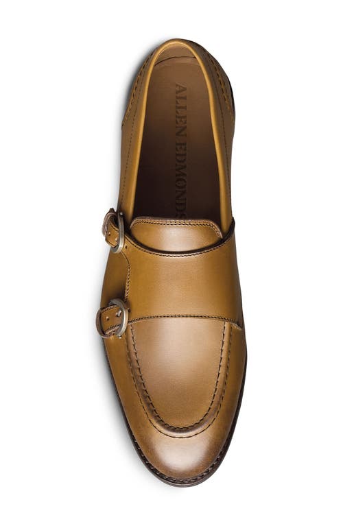 Allen Edmonds Randolph Monk Strap Shoe In Brown