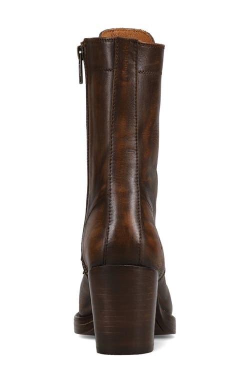 Frye Jean Lace-up Boot In Brown