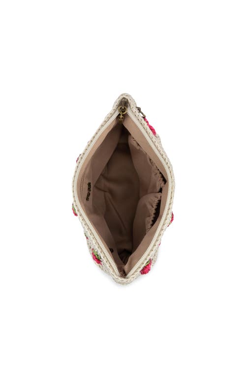 The Sak Essential Medium Pouch In Natural Strawberries