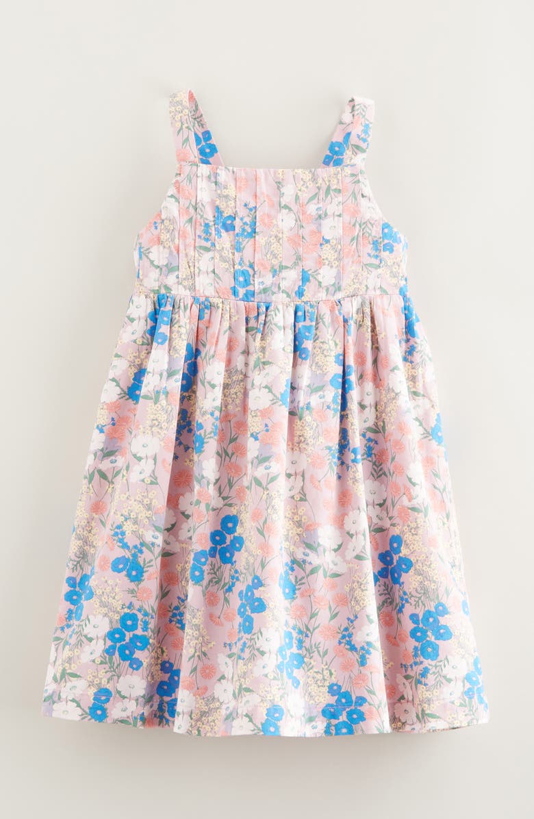 Nordstrom Kids' Pintuck Cotton Sundress, Main, color, Purple Fragrant Louise Floral