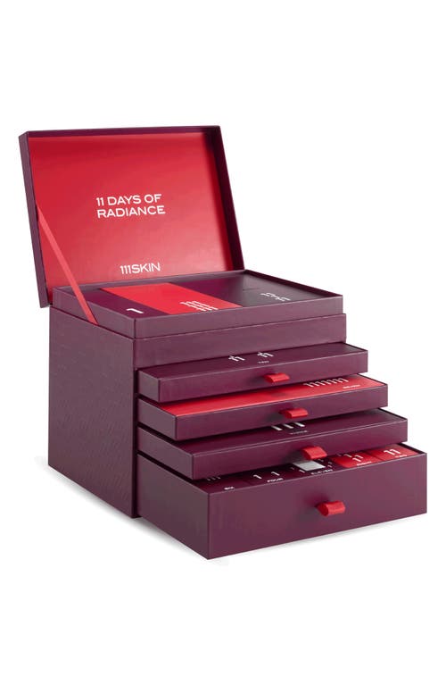 111skin 11 Days Of Radiance Gift Set $815 Value In Transparent