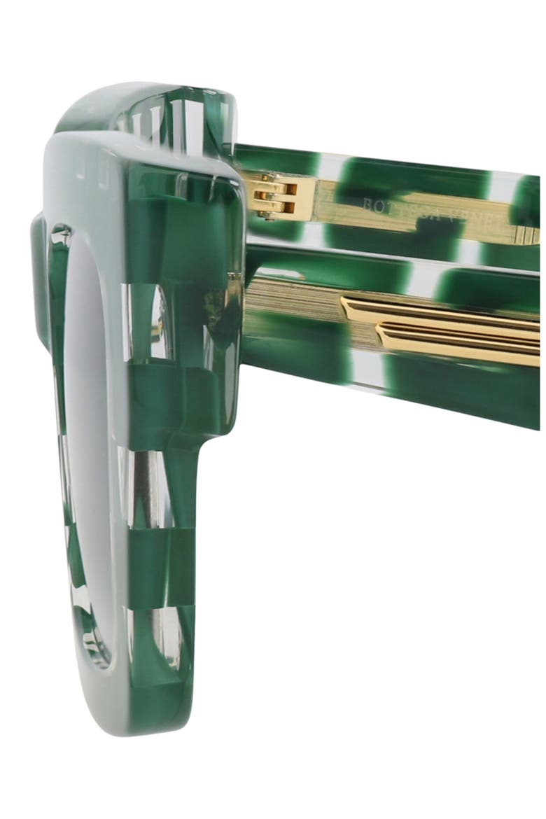 52mm Gradient Square Sunglasses, Alternate, color, GREEN GREEN GREEN