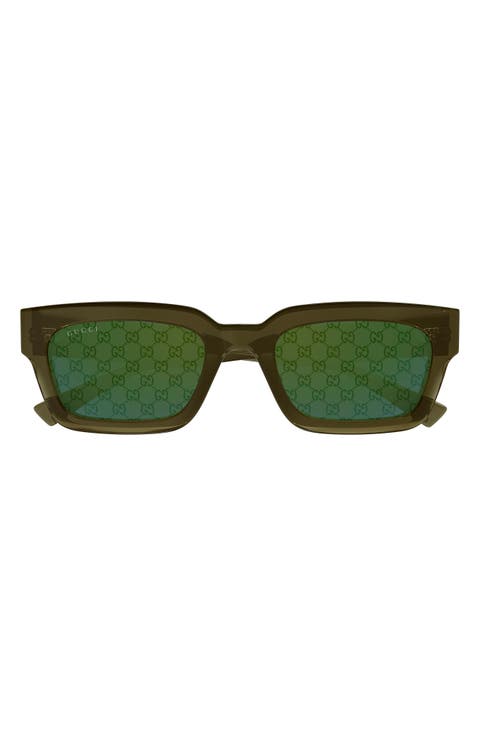 53mm Rectangular Sunglasses